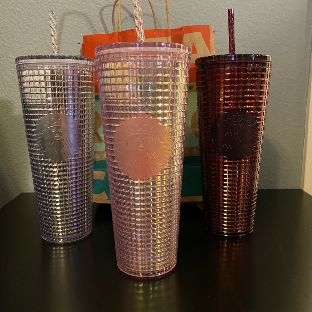 2020 Starbucks Pink Studded Holiday Tumbler